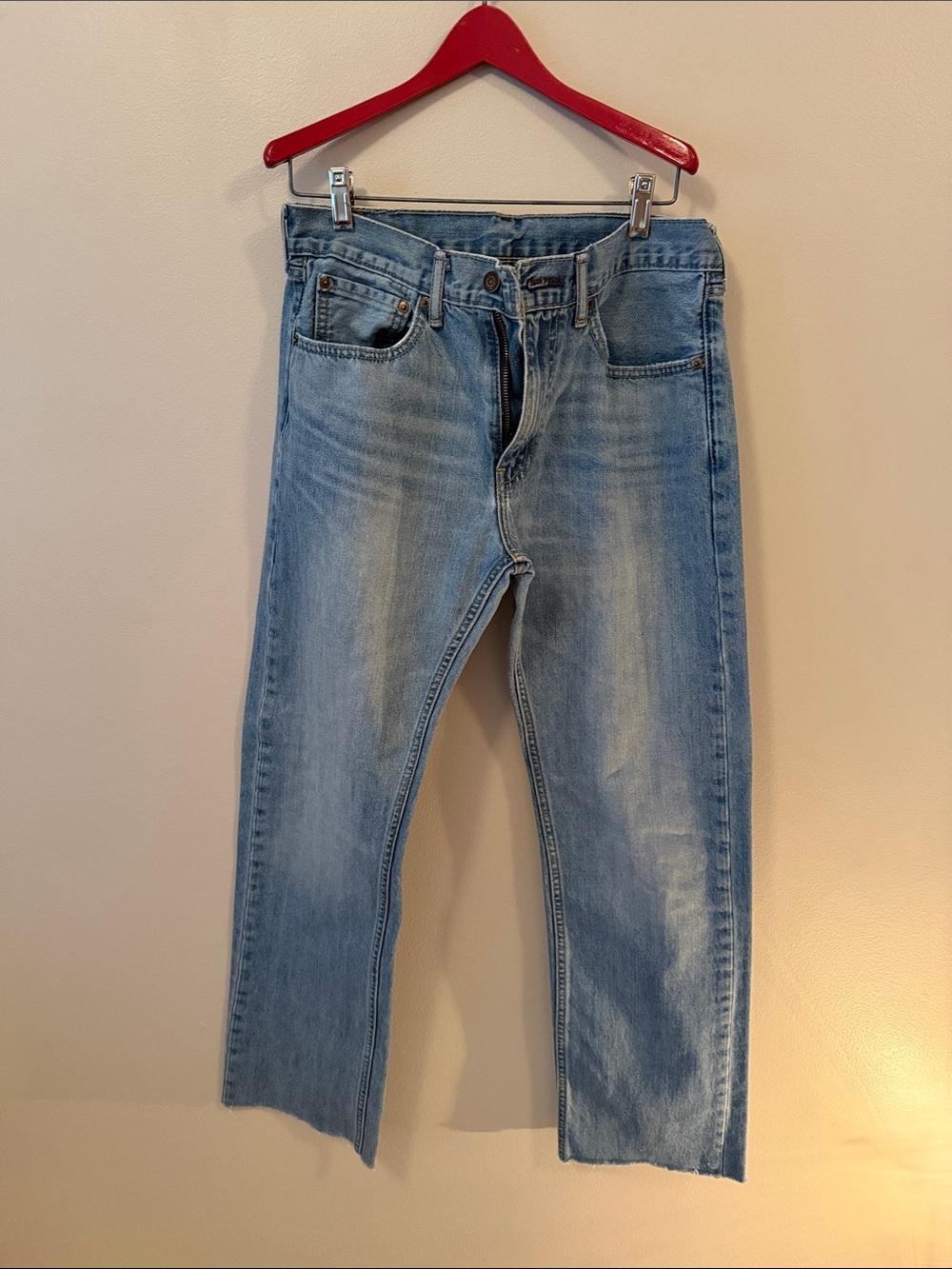 Levi Light Blue Men's Straight Leg Jeans